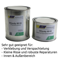 Epoxidharzkleber SKputty 8510 - Epoxidharzspachtel farblos für Fußbodenreparaturen