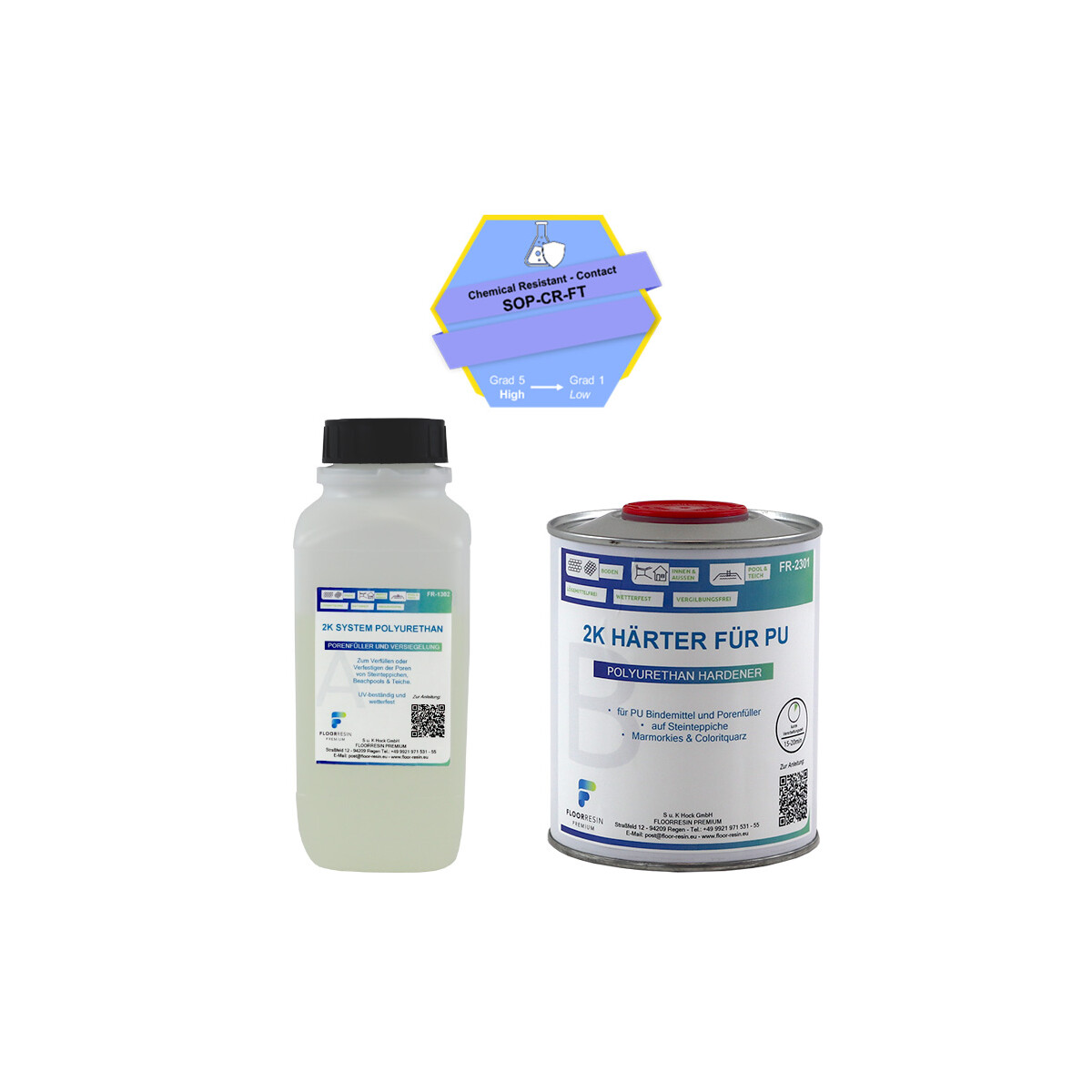 FLOORRESIN Premium Pore Filler System 1, box