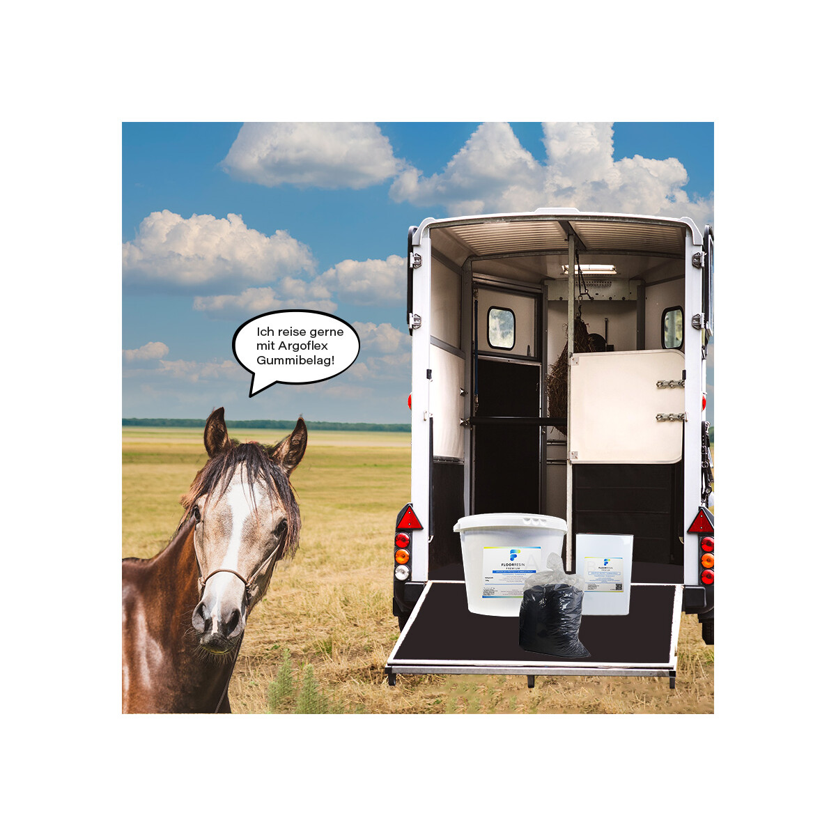 FLOORRESIN Premium Argoflex Protect Gummi Estrich System Arg