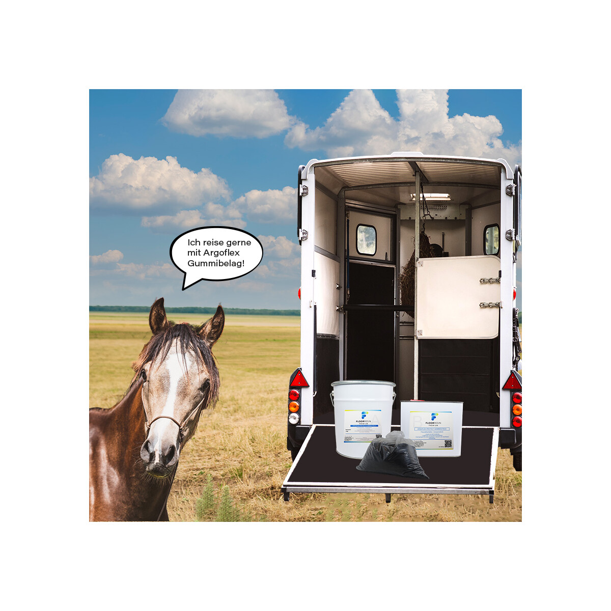 FLOORRESIN Premium Argoflex Protect Gummi Estrich System