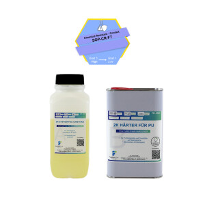 2K Polyurethan Bindemittel für Coloritquarz 1,8 kg (A 0,8 kg  + B 1 kg )