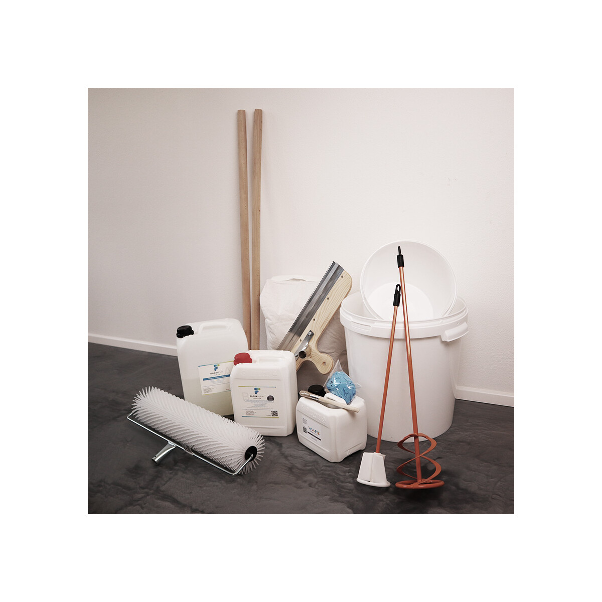 FLOORRESIN Premium Levelling Resin System inkl. Werkzeug-Set