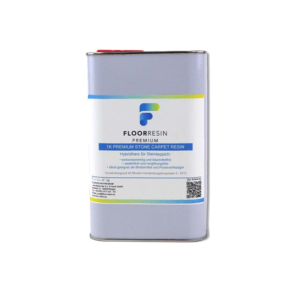 FLOORRESIN 1K Premium Stone Carpet Resin 1 kg