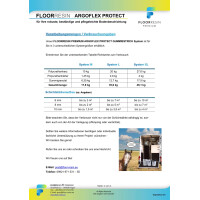 FLOORRESIN Premium Argoflex Protect Gummi Estrich System Argoflex Protect System M