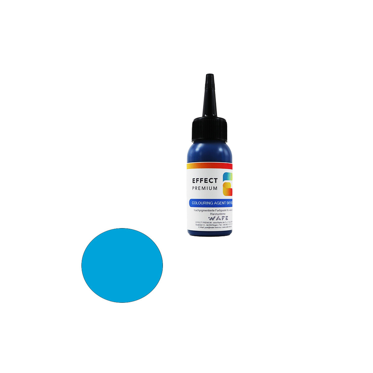 EFFECT Flüssiges Färbemittel Himmelblau