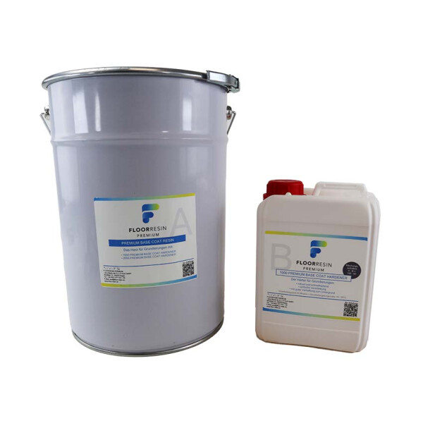 FLOORRESIN 1000 Premium Base Coat Resin System 7,5 kg (A 5 kg + B 2,5 kg)