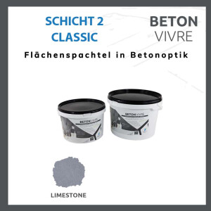 1K Flächenspachtel in Betonoptik - SCHICHT 2 - BETON...