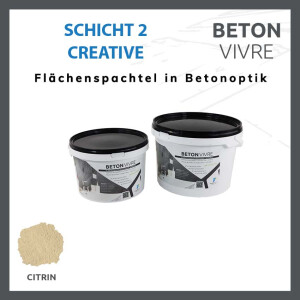 1K Flächenspachtel in Betonoptik - SCHICHT 2 - BETON...