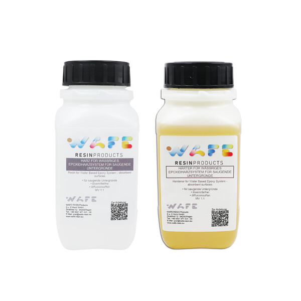 Wässriges Epoxidharz System für saugende Untergründe 1 kg (A 500 g + B 500 g)
