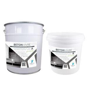 2K Microzement Spachtel in Betonoptik - SCHICHT 1 - BETON...