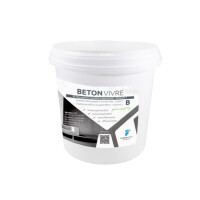2K Microzement Spachtel in Betonoptik - SCHICHT 1 - BETON VIVRE