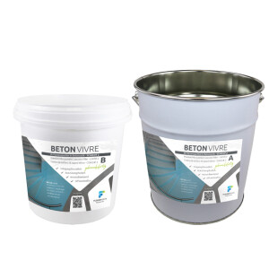 2K Microzement Spachtel in Betonoptik - SCHICHT 2 - BETON...