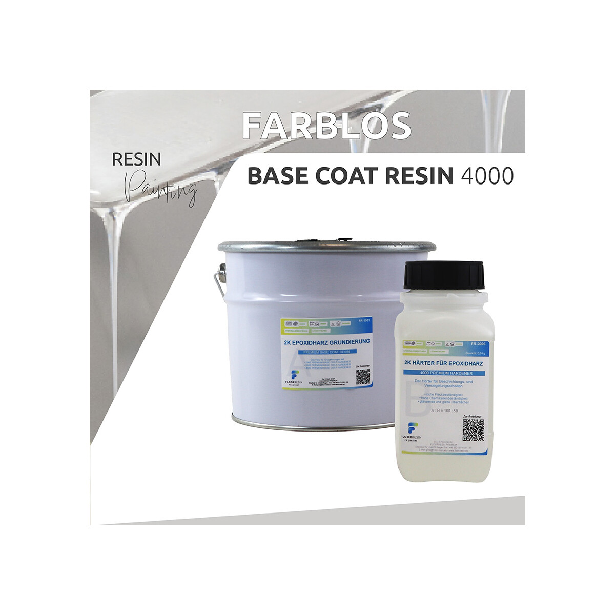 FLOORRESIN 4000 Premium Base Coat Resin  box