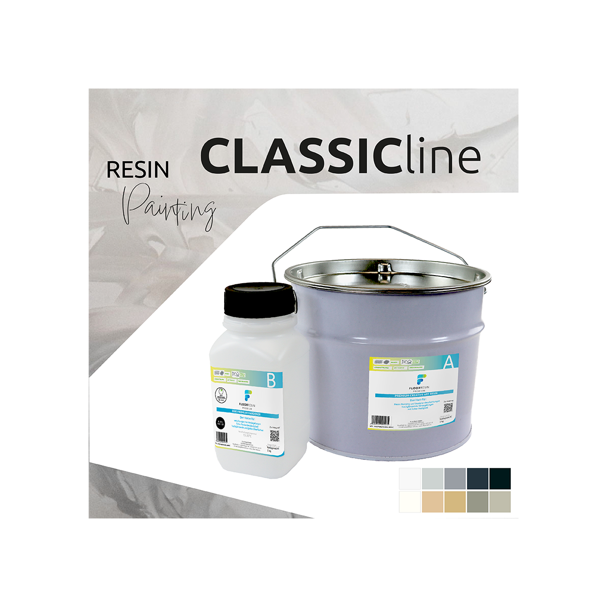 FLOORRESIN Premium Creative Art Resin System - CLASSIC LINE