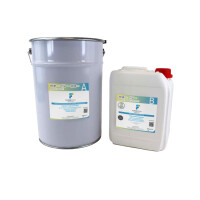 FLOORRESIN Premium Creative Art Resin System - CLASSIC LINE 8 kg (A 5,5 kg + B 2,5 kg) Tiefschwarz ähnlich RAL 9005
