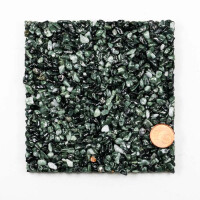 Steinteppich Marmorkiesel 4,0 - 8,0 mm Verde Alpi - Green Grey 25 kg