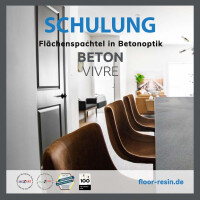 FLOORRESIN Schulung - Steinteppich & Beton Vivre 12. Juni 2026