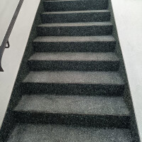 FLOORRESIN Steinteppich Komplett-Set - VERTIKAL - 2K und Marmorkiesel