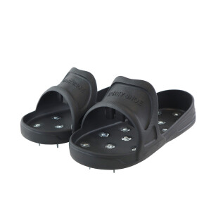 Nagelschuhe für Bodenbeschichtung Spikey Shoe -  Stachelschuhe zum Reinschlüpfen