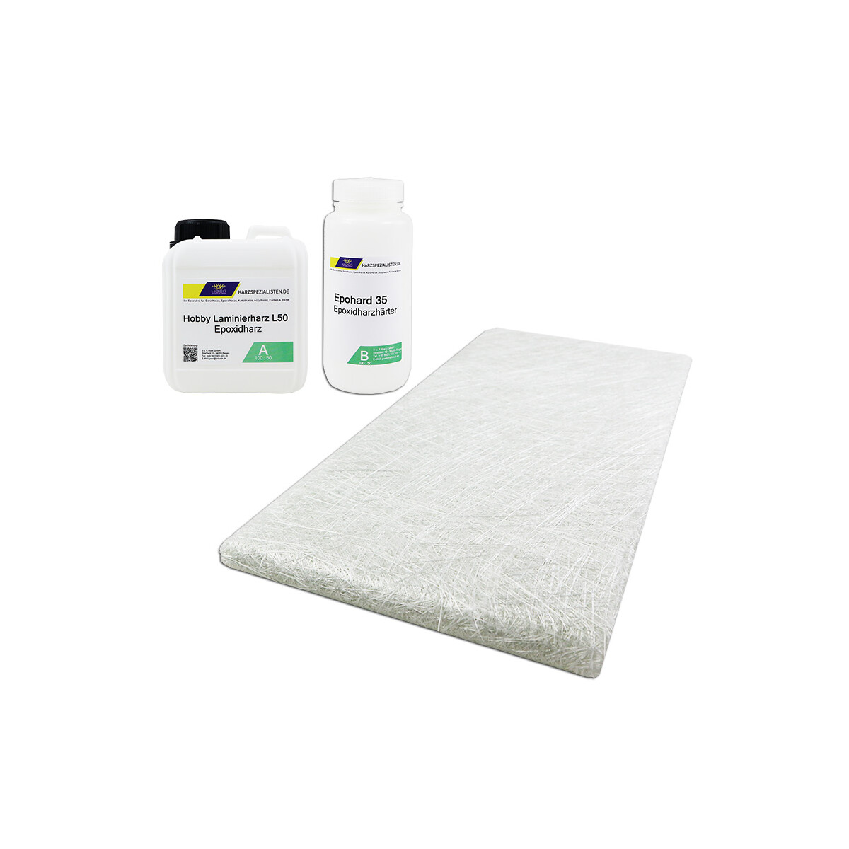 Epoxid Hobby Laminierharz L50 mit Epohard 35 Härter - G